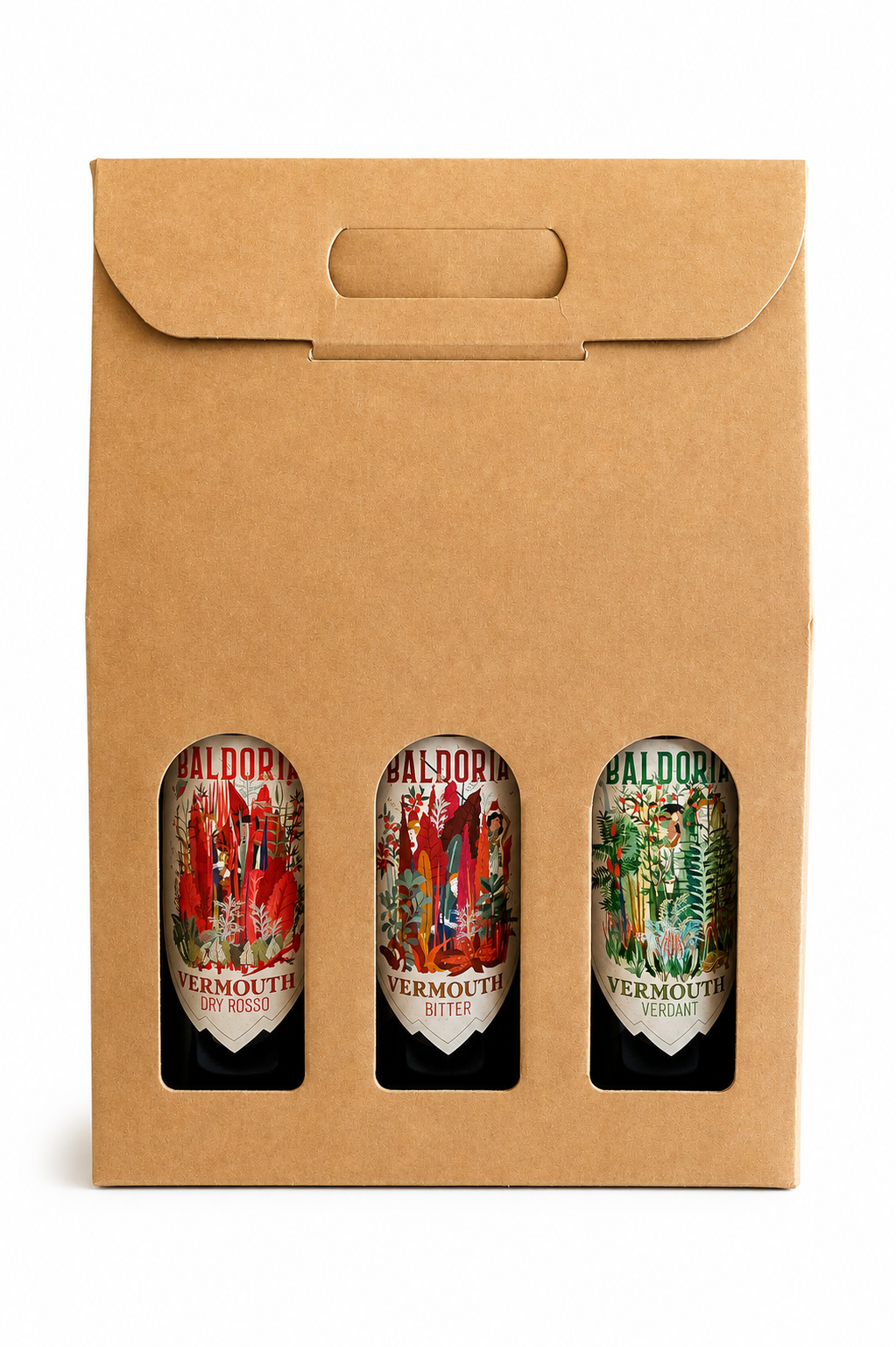 Baldoria pack 2- Dry Rosso, Bitter, Verdant